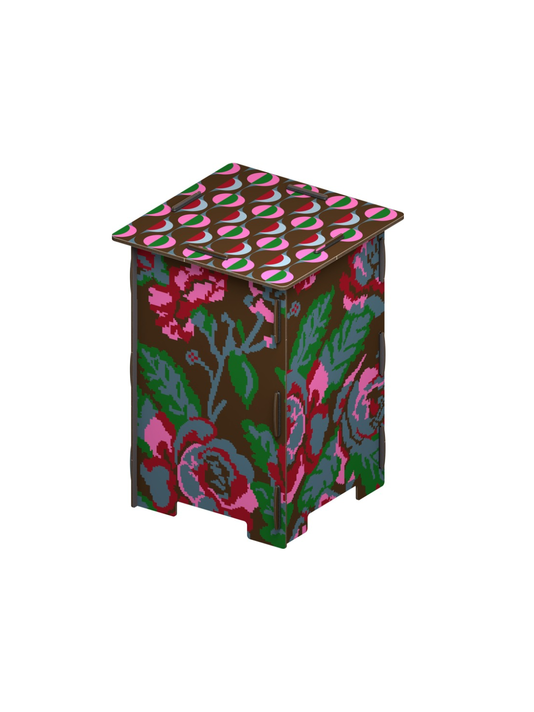 Sgabello / tavolino tapestry