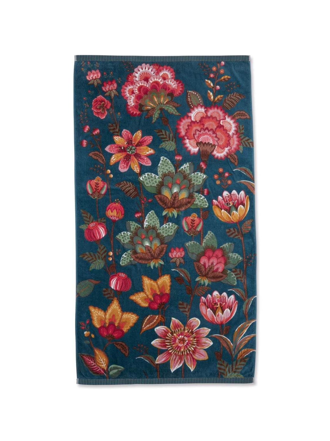 Telo Mare Fleuresse 3391 In Puro Cotone, 100x200 Cm, Giallo, 420g/m² - Morbido E Assorbente Con Motivo Animali