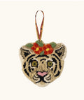Testina tigre con fiori