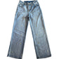 Jeans margherite ricamate