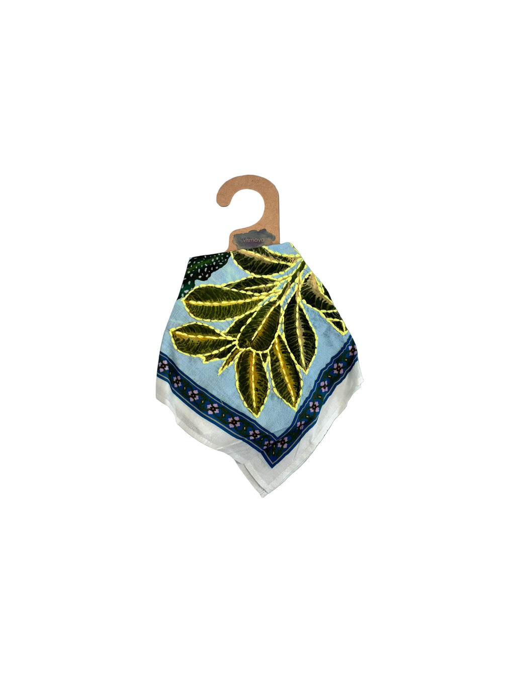 Bandana Foularino 100% cotone con dettagli ricamati