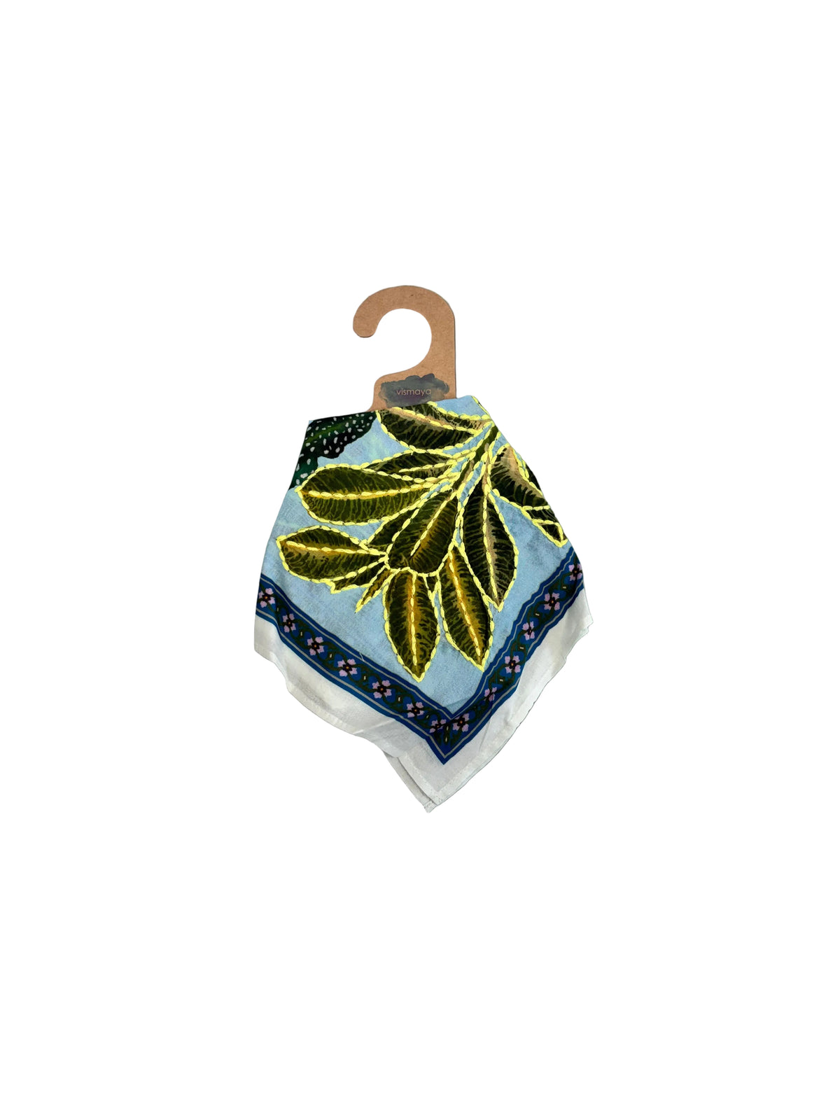 Bandana Foularino 100% cotone con dettagli ricamati