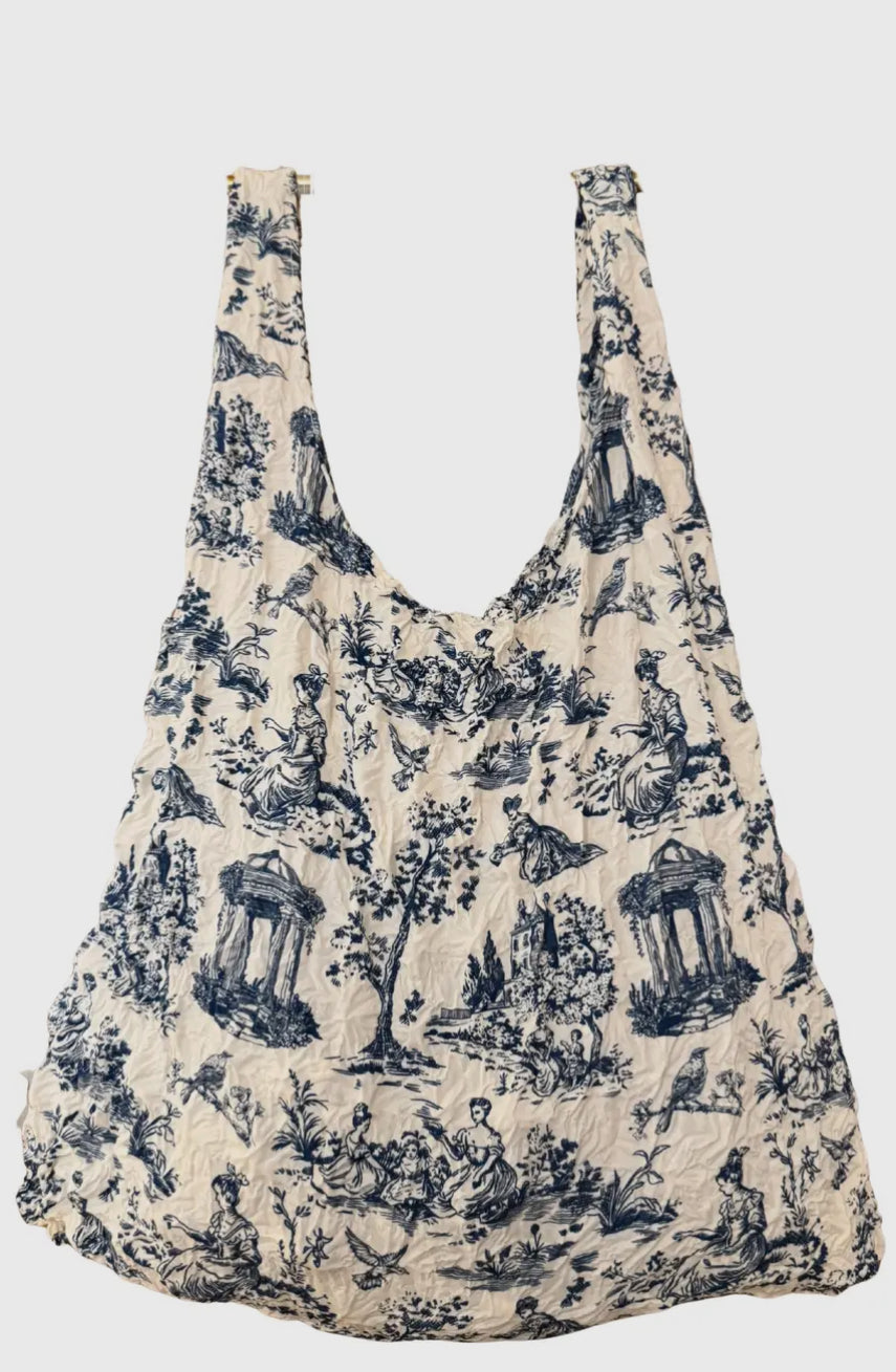 Shopper Toile de jouy