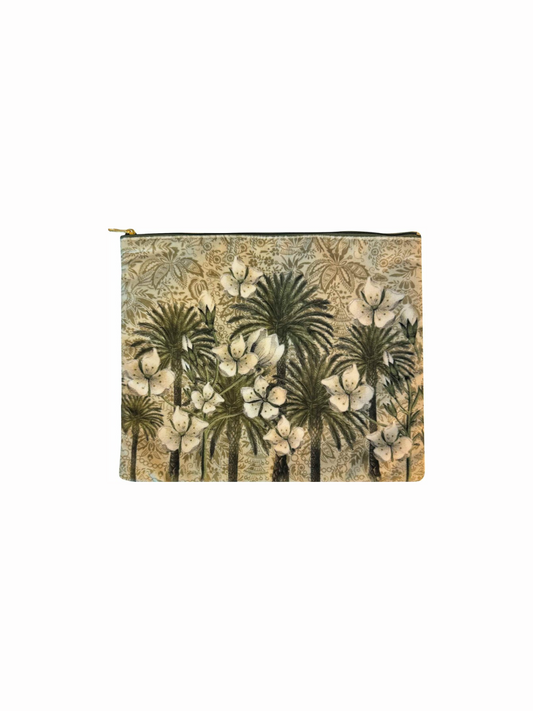 Pochette velluto Palme