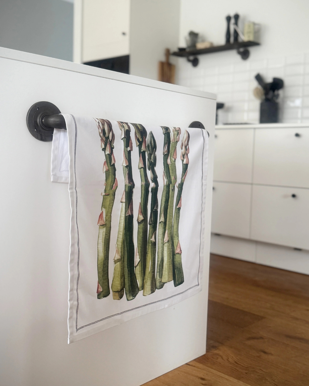 Canovaccio in cotone Asparagus