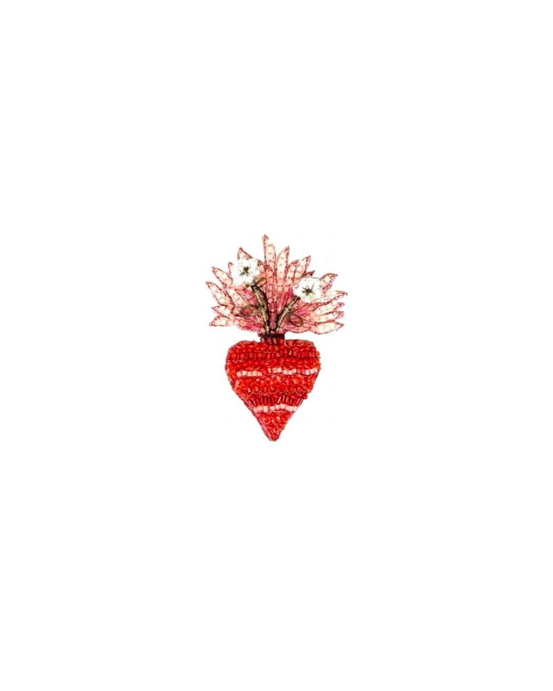 Spilla cuore sacro