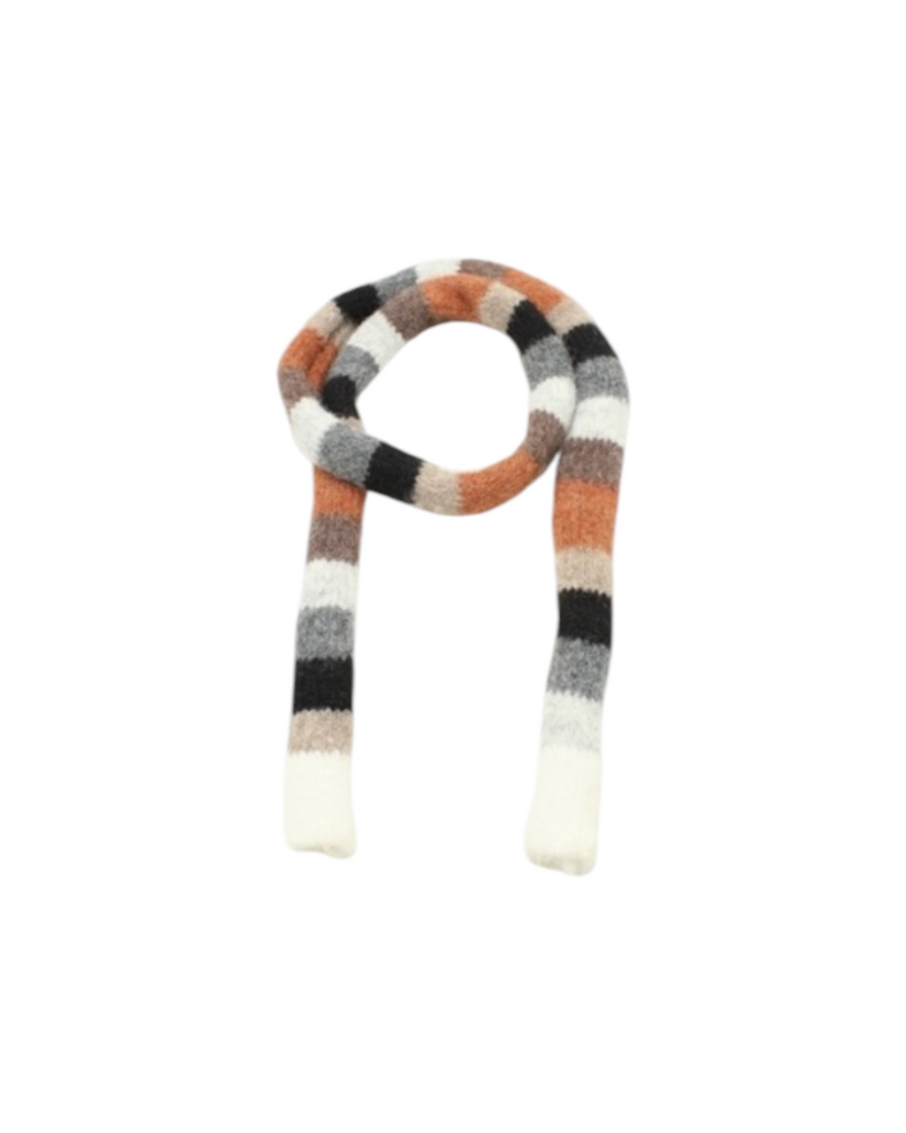 Sciarpina multicolor a righe