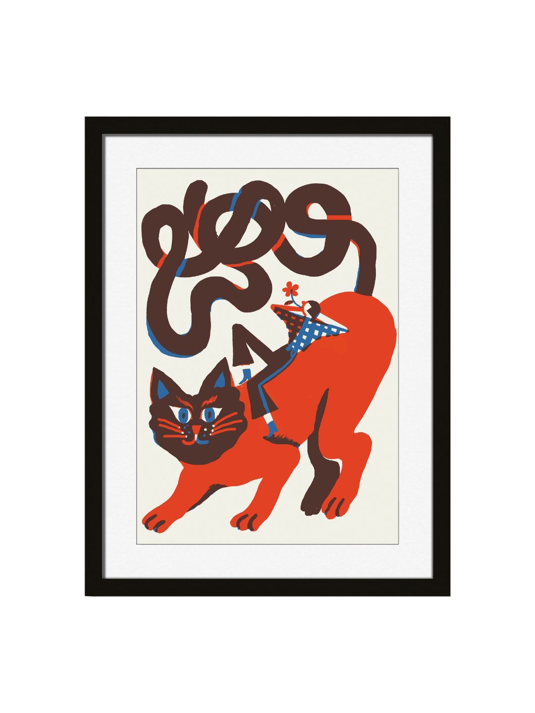 Quadro Graphic Feline